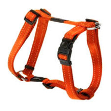 Rogz H Harness Orange Color  (Large : 45-75cm )